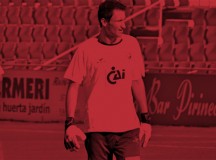 Nacho Zabal lesionado con la SD Huesca
